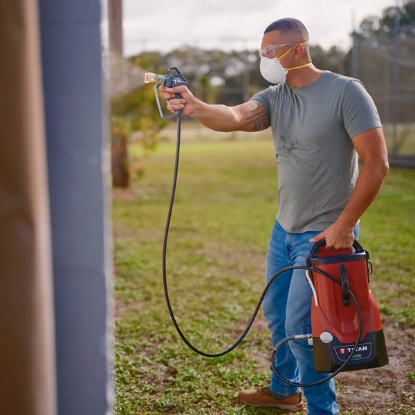 Titan Controlmax 1650 Airless Paint Sprayer, Wagner, Cordless, 18V - 3