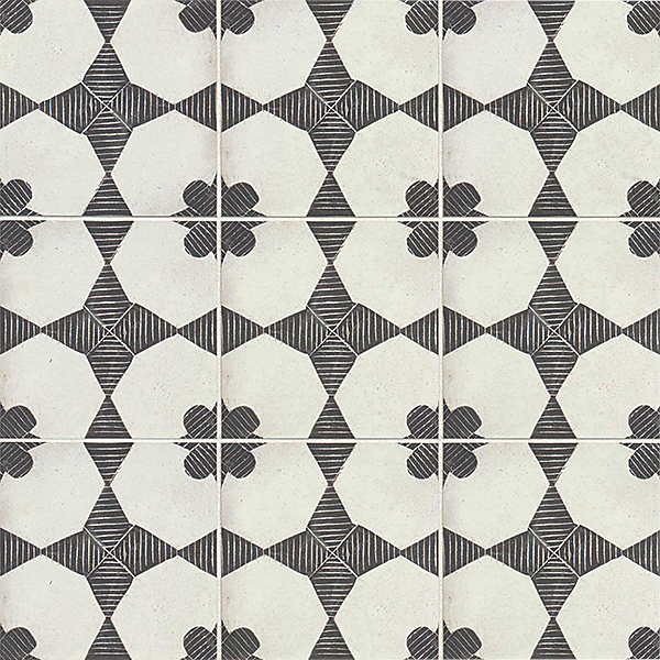 Decorative Tile Moderno, Bedrosians Tile & Stone, 8 in x 8 in, Porcelain, Enchanted Matte - 2