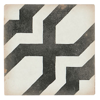 Casablanca Matte Ceramic Tile, Bedrosians Tile & Stone, 5 in Wx 5 in L, Farissi - 1
