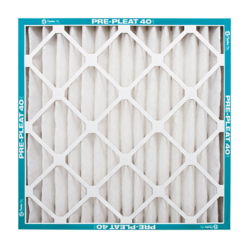 Air Filter, Flanders, Pleated, MERV 8, 20 x in 24 x in 1 in - 1