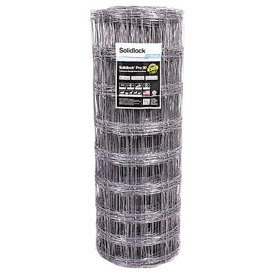 Fixed Knot Fence, Solidlock Pro, 78 in H x 165 ft L, 14 Gauge - 1