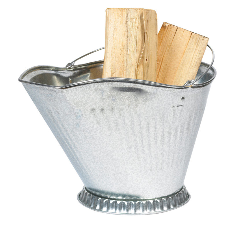 Coal Hod, Imperial, Galvanized Steel - 2