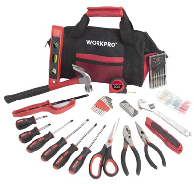 General Household Hand Tool Set, Workpro, 40-Piece - 1