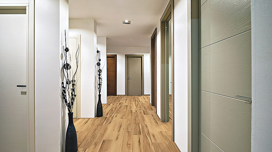Luxury Vinyl Plank, Coretec, Belmont Hickory, 7 in W x 48 in L, 20 mil, 28.84 sq-ft per Box - 2