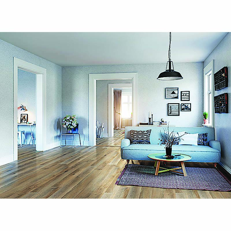 Everlife Ashton Maracay Brown Luxury Vinyl Plank, Msi, 7 in W x 48 in L, 6 mil, Float Click Installation, 26.15 sq-ft per Box - 3