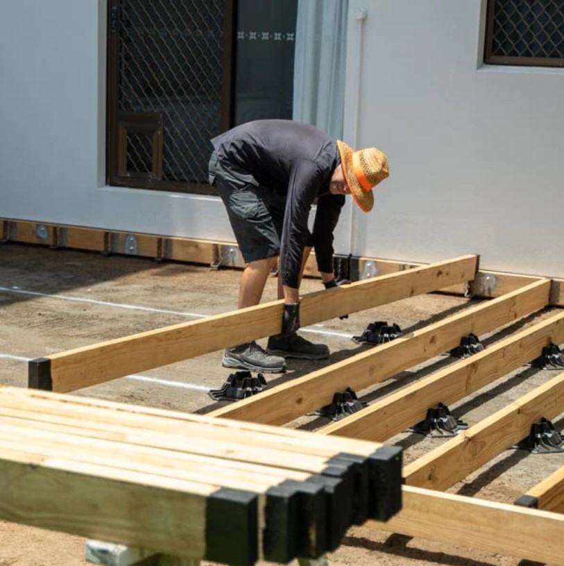Deck Block, Tuffblock, 4in x 12in x 12in - 3