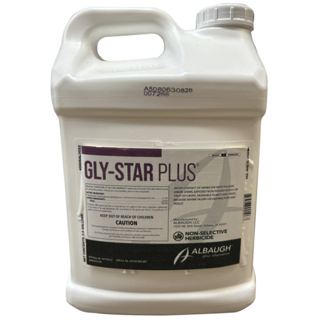 Glystar Plus Herbicide 2.5 gal, Albaugh, 41% Concentrate - 1