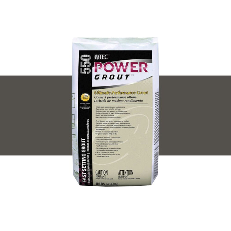 Power Grout, Tec, Urban Bronze, 10 lb Bag - 2