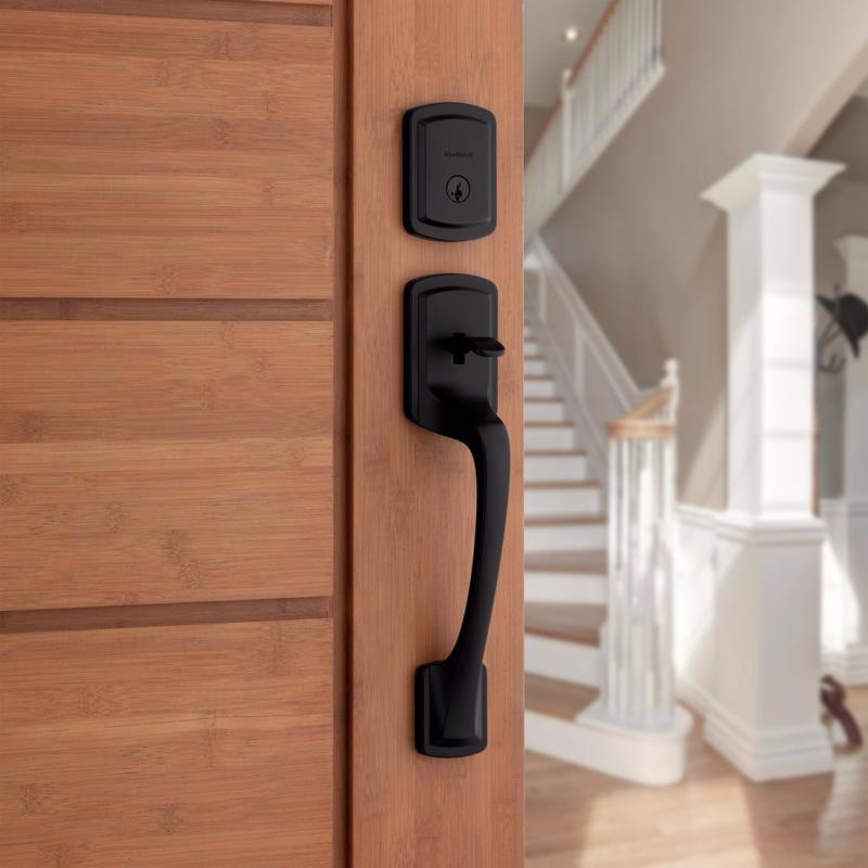 Entry Handleset, Kwikset, Residential, Grade 3, Matte Black - 2