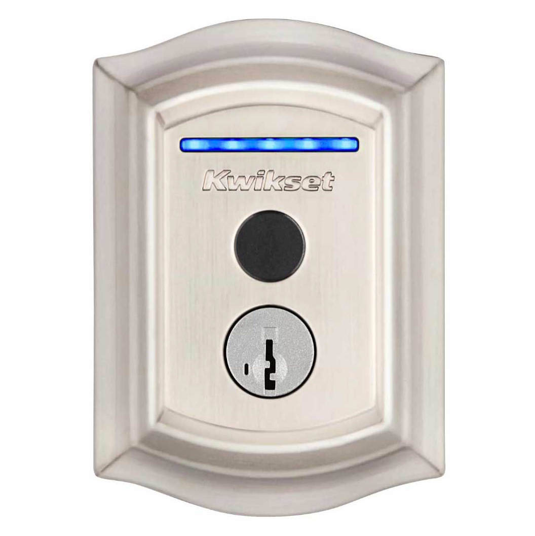 Halo Touch Smart Lock, Kwikset, Traditional, Fingerprint, Wi-Fi Enabled, Satin Nickel - 2