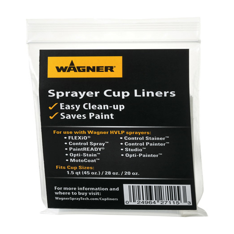 Sprayer Cup Liner, Wagner, ABS - 1