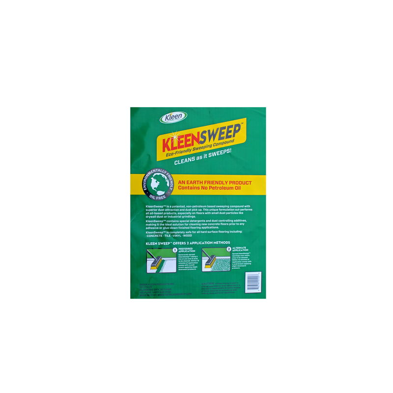 Sweeping Compound, Kleen Sweep+, 50 lb Bag, Granular - 3
