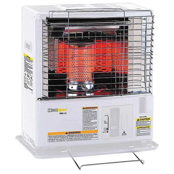 Heatmate Radiant Heater, Sengoku, 1.2 gal Fuel Tank, Kerosene, 10,000 Btu, 380 sq-ft Heating Area - 1