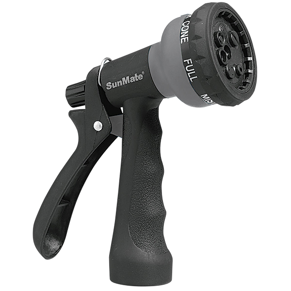 7 Pattern Plastic Turret Pistol, Orbit, Assorted Colors - 3