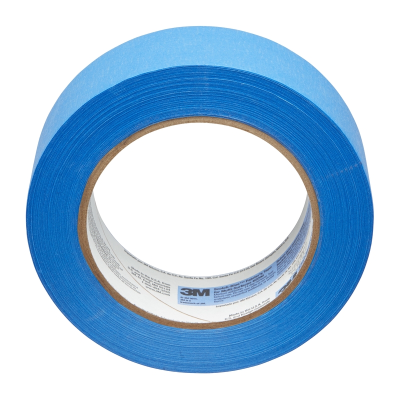 Painters Tape, Scotchblue, 60 yd L, 0.94 in W, Blue, 3 Pack - 2