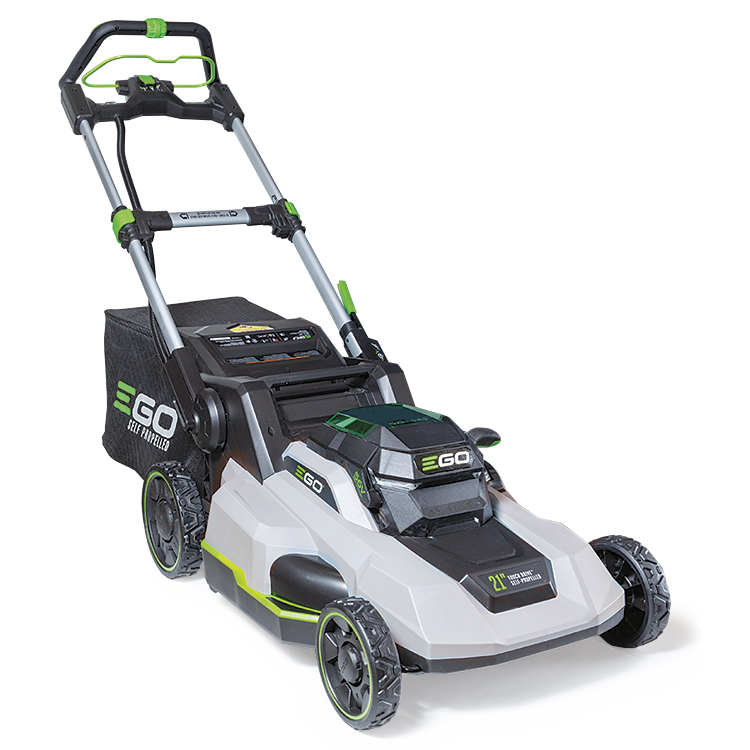 Cordless Lawn Mower Kit, EGO, 7.5 Ah, 56 V, Lithium-Ion, 21 in W Cutting - 1