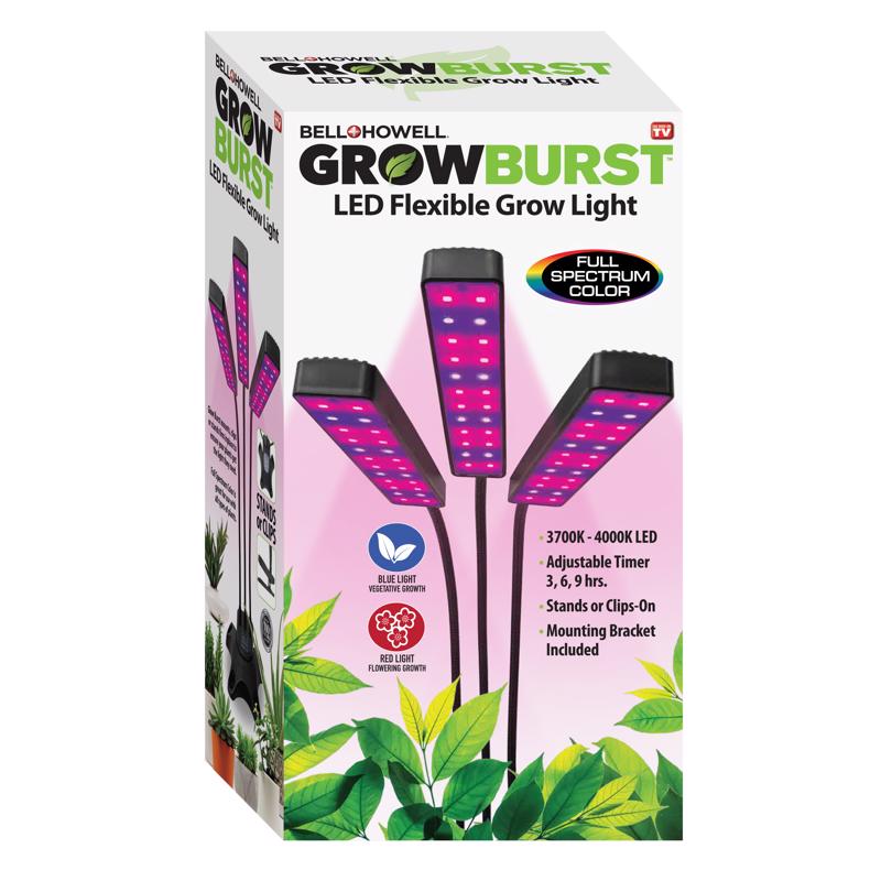 Grow Lamp, Bell+Howell, Multi-Color, 6 W, Integrated LED Lamp - 2