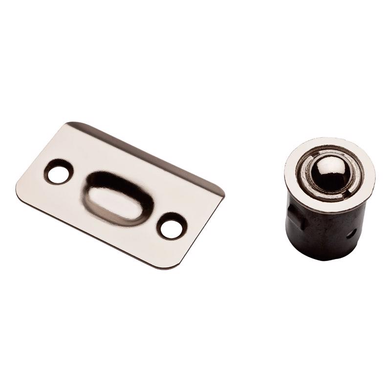Ball Catch, National Hardware, Steel, Satin Nickel - 2