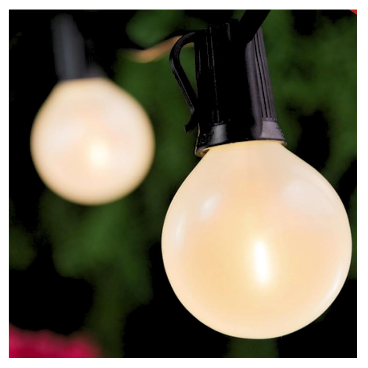Belle Luci String Light Set, Holiday Bright Lights, 20 ft L, Frost - 2