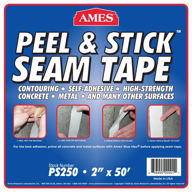 Contouring Peel and Stick Seam Tape, Ames, 2 in W x 50 ft L. - 2