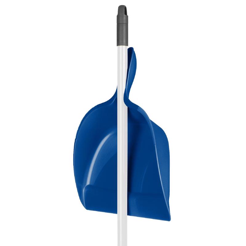 Dustpan, Sterilite, 13.63 in L, 11.13 in W, Polypropylene, Blue - 1