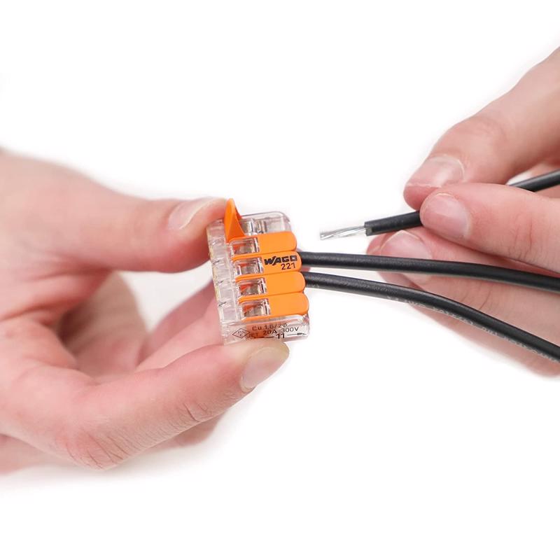 Cable Connector, Wago, 24 to 10 AWG Wire - 2