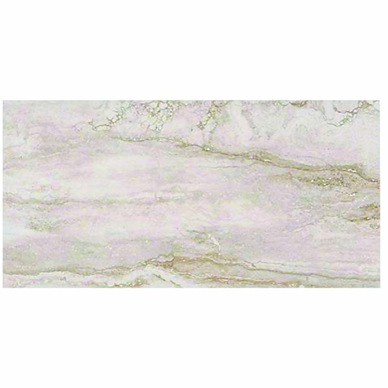 Bernini Porcelain Tile, Msi, 12 in W x 24 in L, Rectified Edge, Bianca - 1