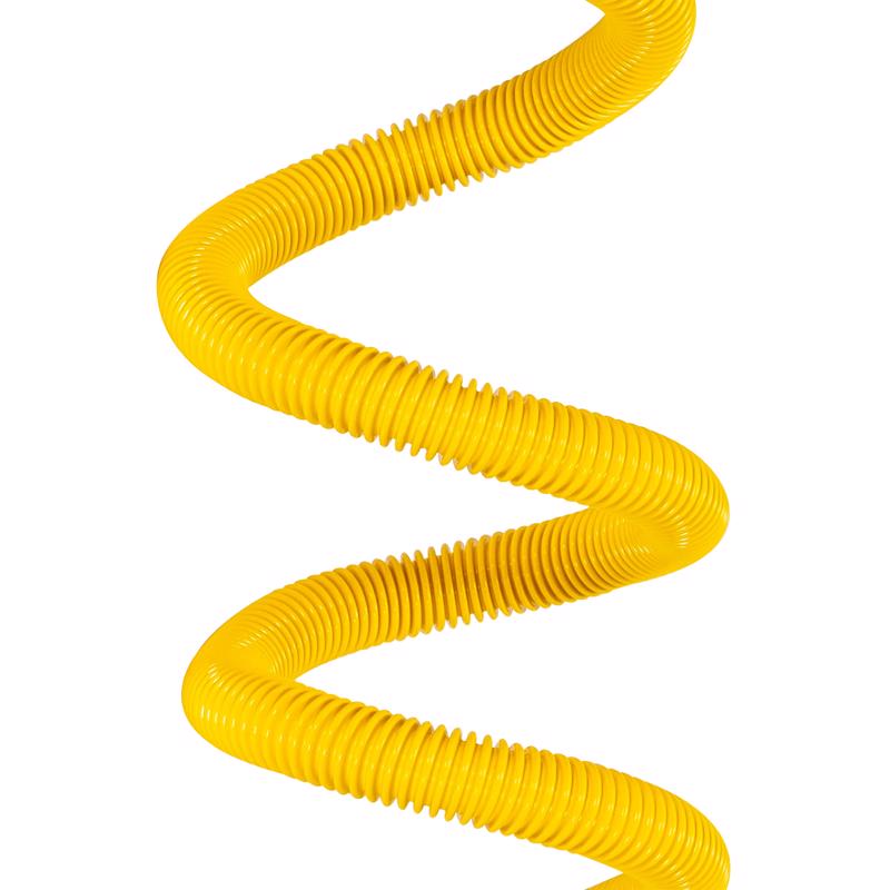 Gas Connector Hose, Eastman, 3/4 in, FIP x MIP, Stainless Steel, Epoxy-Coated, 48 in L, 5/8 in OD - 1