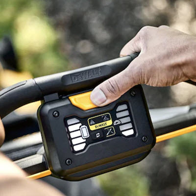 Cordless Push Mower Kit, Dewalt, MAX XR, 2 x 10 Ah, 20V, 21 in W Cutting, 2 Batteries & Charger Included - 5