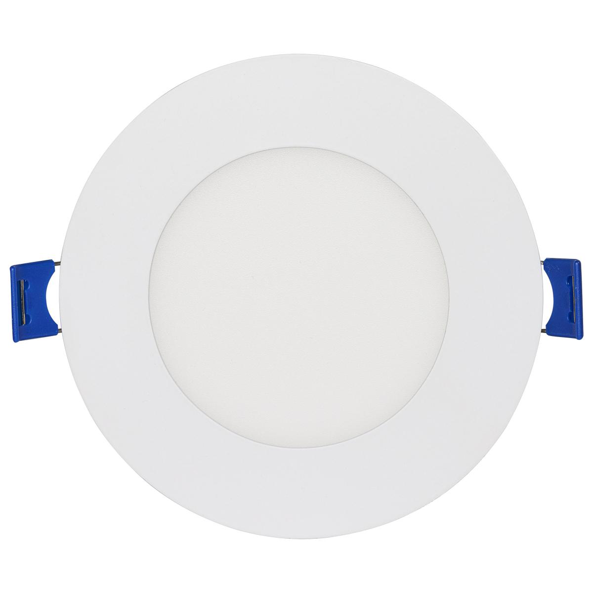 LED Downlight, Satco, Direct Wire, 4 in, 45 Watt Equivalent, SMART Wi-Fi, 540 Lumen, CCT, White - 2