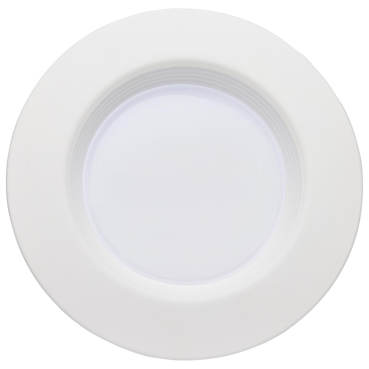 LED Retrofit Downlight, Satco, 6 in, 90 Watt Equivalent, 1200 Lumens, CCT, White - 3