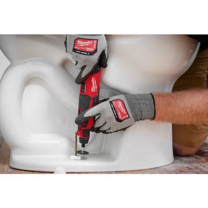 Cordless M12 Rotary Tool, Milwaukee, Brushless Motor, 1/8 in Keyless Collet, Tool Only - 3