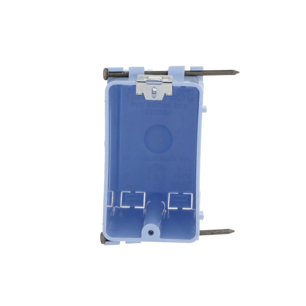 Repair Clip for Plastic Electrical Boxes, Raco, Metal, 10pk - 2