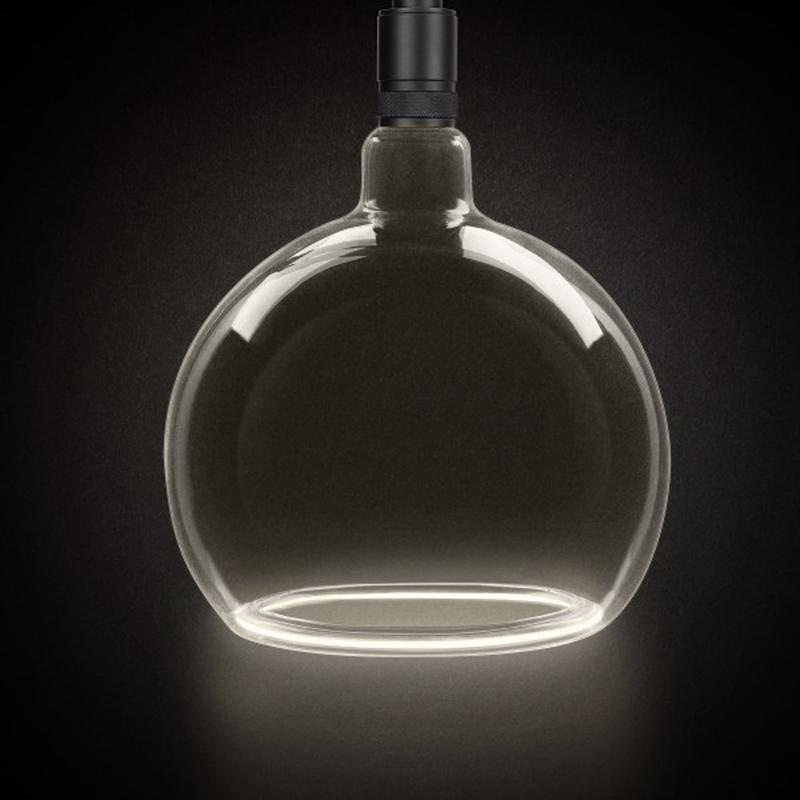 Feit Led Bulb, Feit Electric, 60 Watt Equivalent, Fishbowl, E26, 500 Lumens, 2700 K - 2