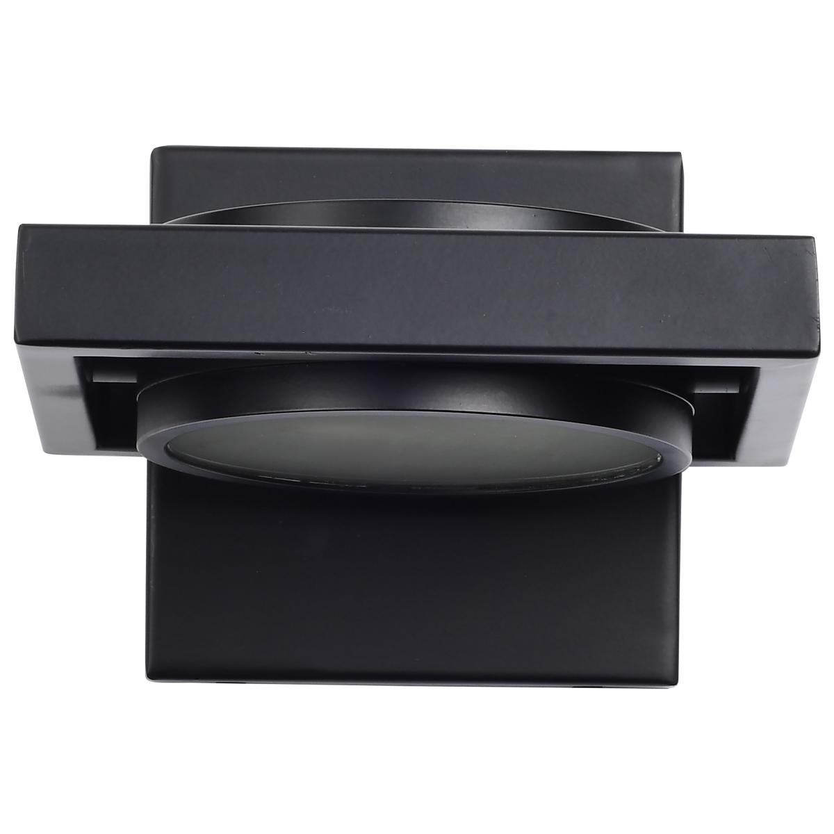 Hawk Wall Sconce, Nuvo Lighting, Pivoting, Integrated LED, 6-1/2 in W, Black - 3