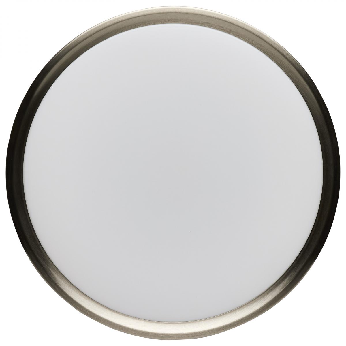 Flush Ceiling Light, Nuvo Lighting, Integrated LEDs, CCT, Brushed Nickel, 11 in W - 3
