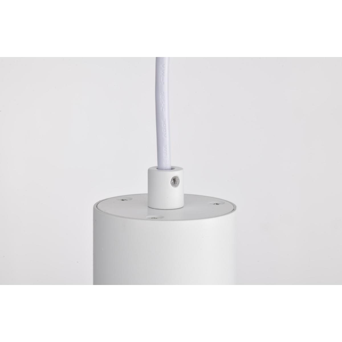 Century Mini Pendant Light, Nuvo Lighting, Integrated LEDs, White - 2
