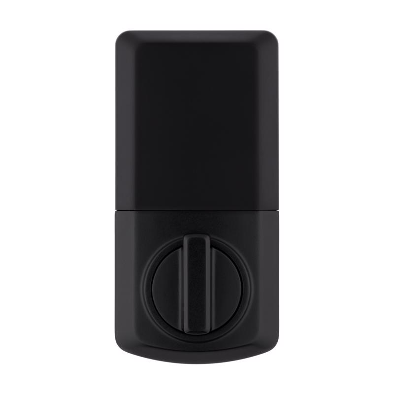 Electronic Deadbolt, Kwikset, Satin Nickel, Zinc - 3