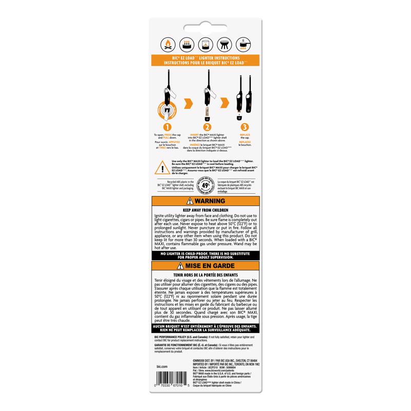 Multi-Purpose Lighter, Bic, EZ Load - 2