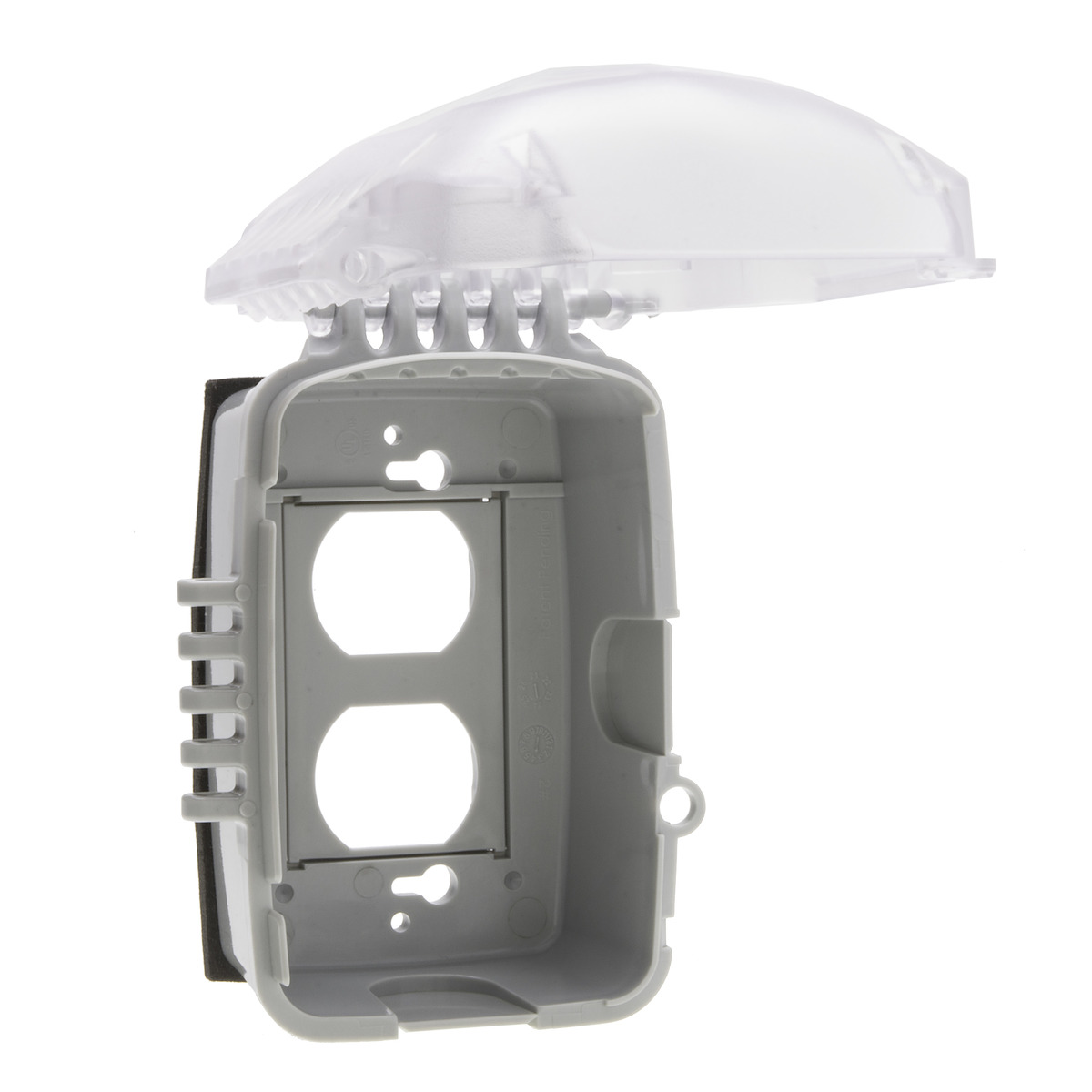 Tork Turtle Extra-Duty In-Use Weatherproof Outlet Cover, Nsi, 1-Gang, 2.75
