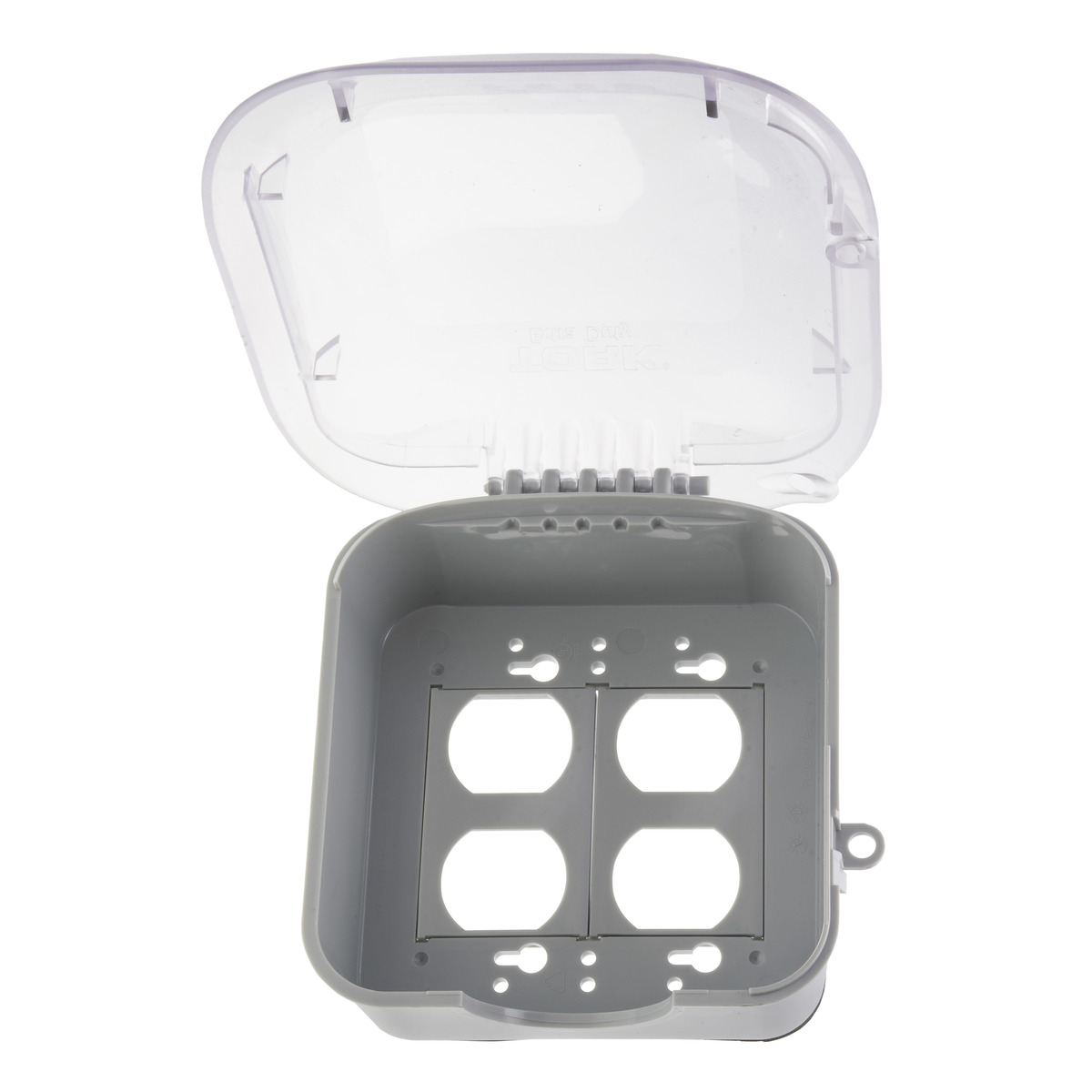 Tork Turtle Extra-Duty In-Use Weatherproof Outlet Cover, Nsi, 2-Gang, 2.75&Prime; Deep - 3