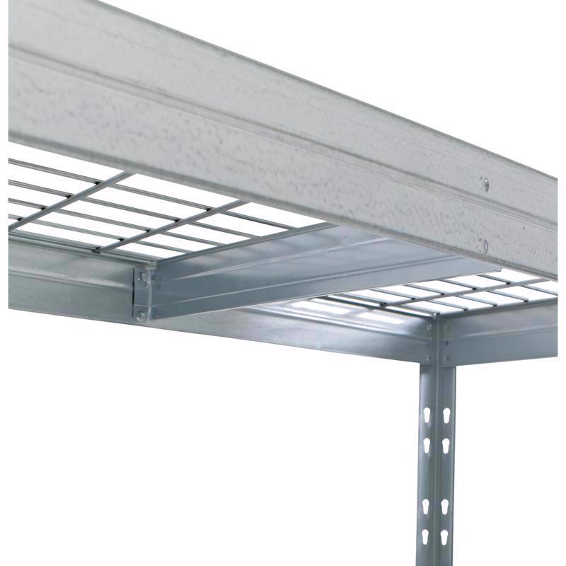 Garage Wire Rivet 5-Tier Storage Shelf, Ar Shelving, 5000 lb Capacity, 71 in H, 47 in L, 20 in D - 3