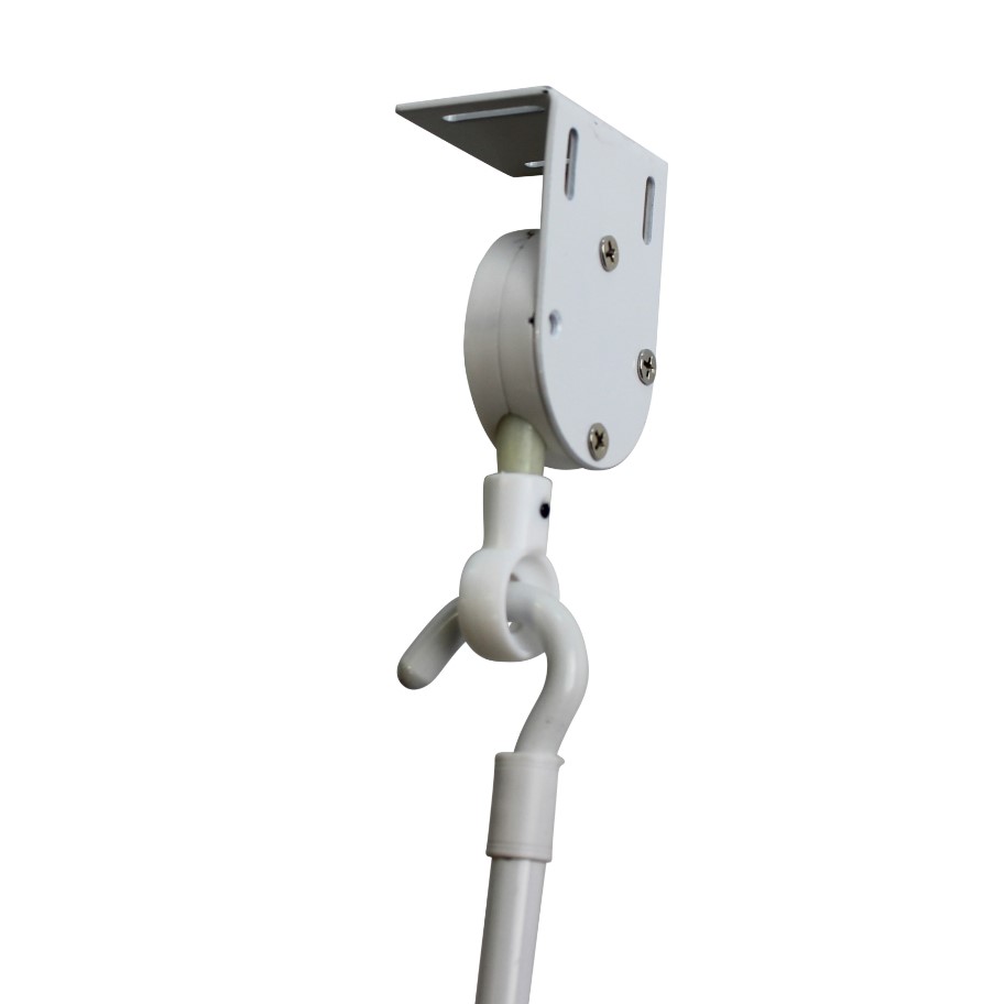Exterior Sun Shade, Hyman, Radiance, Solar, Cordless, Crank Handle, Sand Dollar, 72 in W, 72 in L - 2