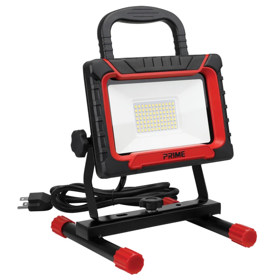 LED Work Light, Prime, 6000 Lumens, 5 Ft L Cord - 2