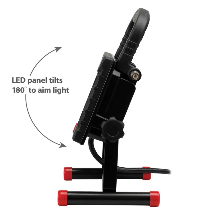 LED Work Light, Prime, 6000 Lumens, 5 Ft L Cord - 3