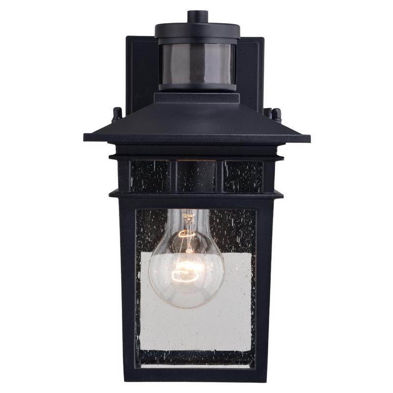 Ridge 11 in Motion-Activated Lantern, Vaxcel, Black - 3
