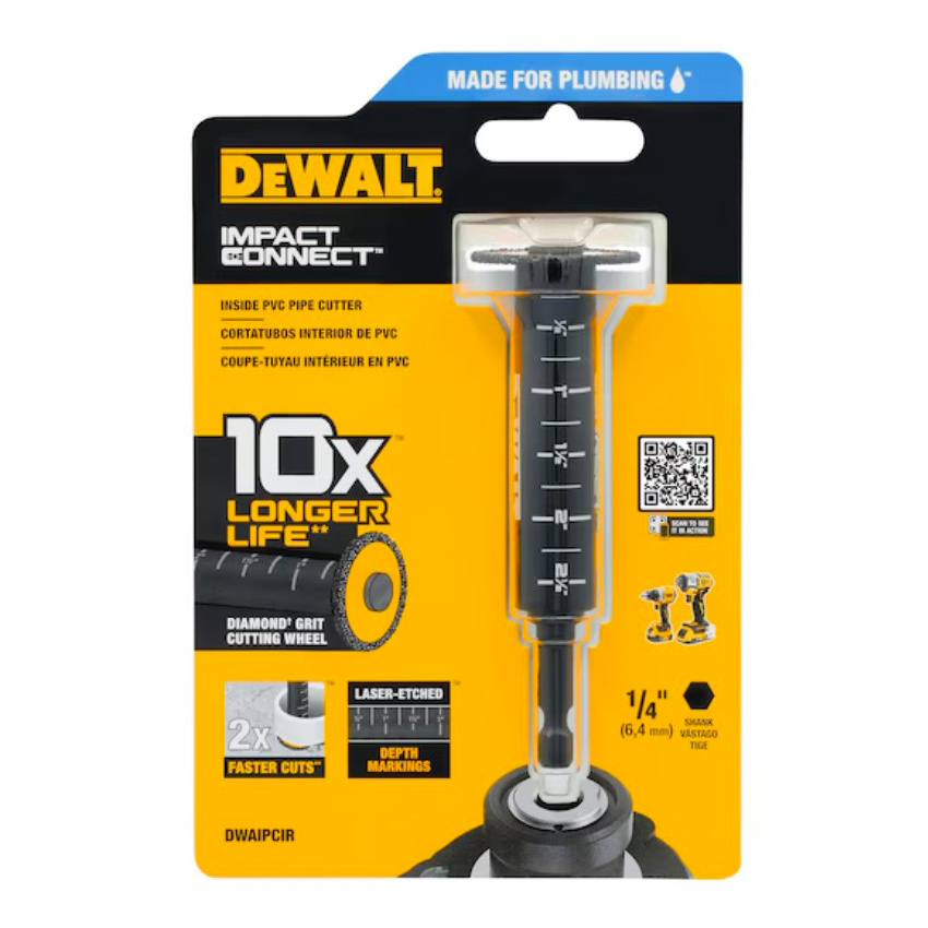PVC Pipe Cutter, Dewalt, Impact Connect Inside - 3