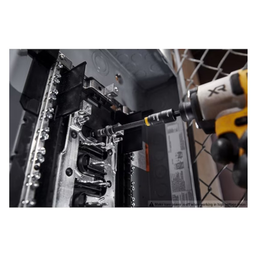 4-in-1 Doubled Ended Nut Driver, Dewalt, 6 in L, SAE - 5