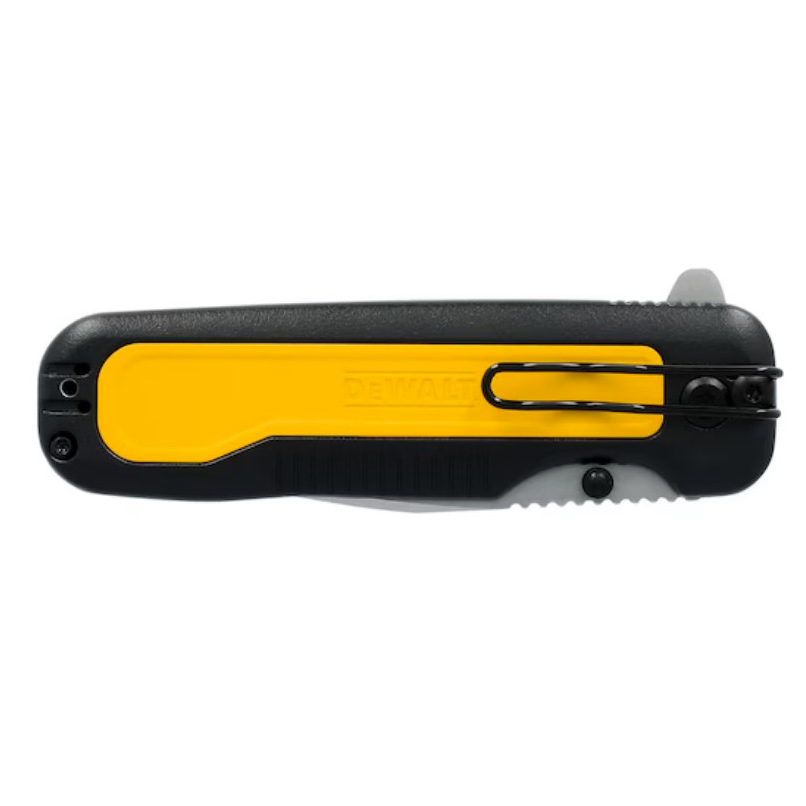 Drop Point Pocket Knife, Dewalt, Stainless Steel Blade - 4