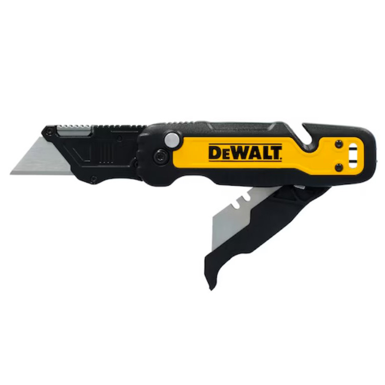 Folding Utility Knife, Dewalt, Push & Flip - 3